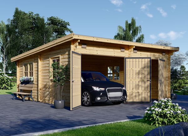 Garage in legno: un box auto straordinario e conveniente